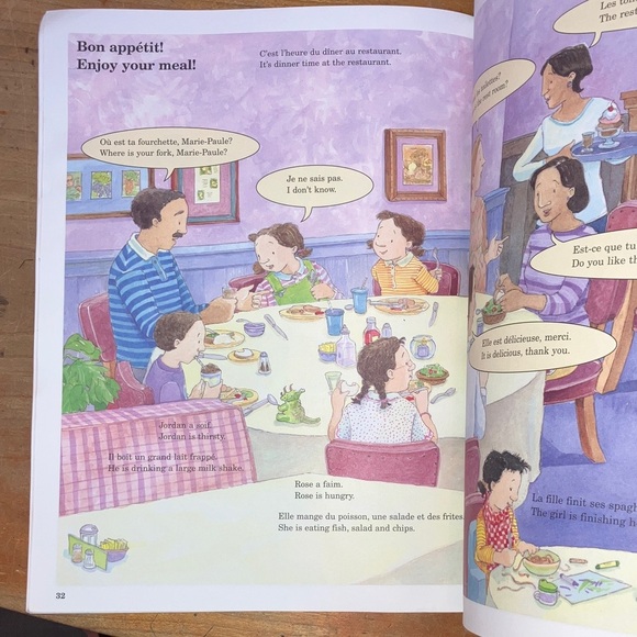 Bilingual French English common phrases Language Learning Book - Picture 11 of 16